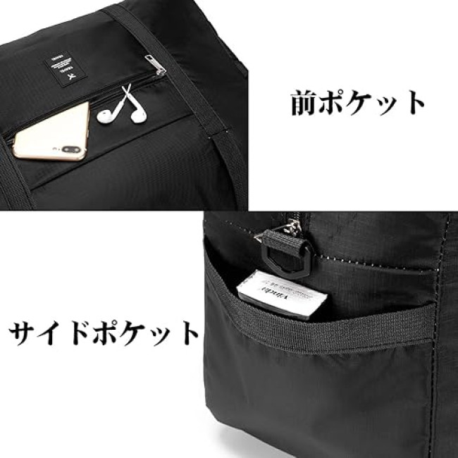 BAGZY Ручна сумка для покупок, 30 л, водостфйка, фламінго (5151)