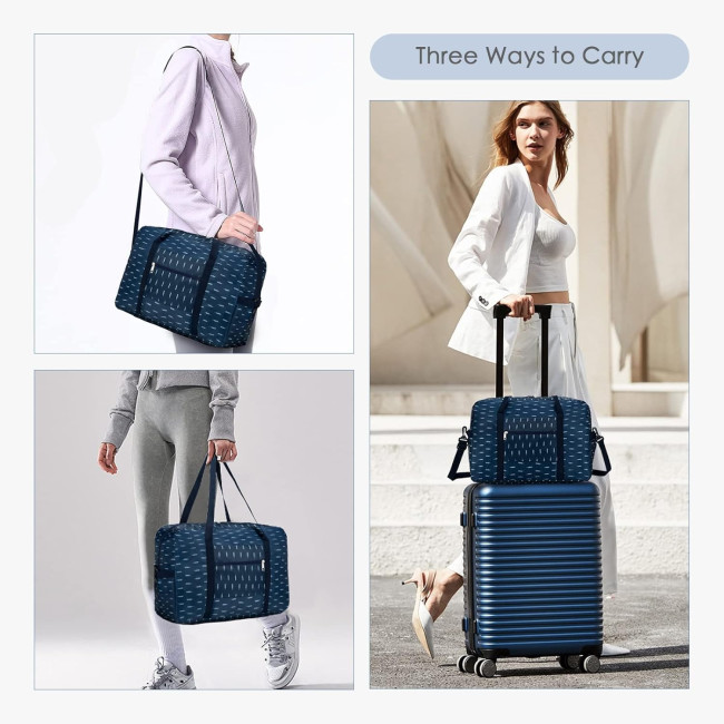 BKAZV Дорожня сумка 11B202-S-Yumao-1 нейлонова водонепроникна дорожня валіза, 40x20x25 (5150)