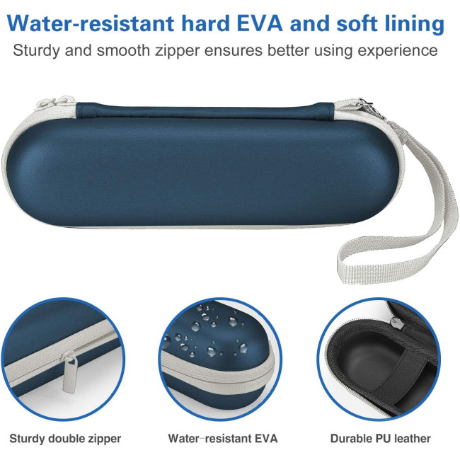 Дорожній чохол ProCase для електричної зубної щітки Oral-B/Oral-B Pro Smartseries/IO Serie Sonicare, для аксесуарів - темно-синій (2028)