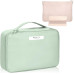 Ginsco косметичка HZB002GN, органайзер для макіяжу, портативна, зелена, 2 шт (5142) № 