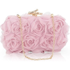 Jywmsc вечірня сумка з клатчем 1JL3060-PI з мереживними квітами, рожевий (5090)