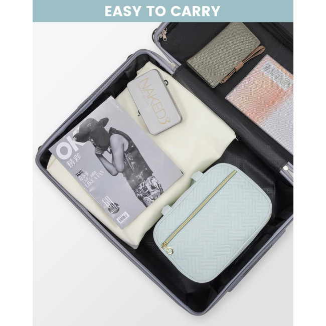 LOVEVOOK  Водонепроникна косметичка Kulturbeutel для туалетного приладдя, яскраво-синя (5141)