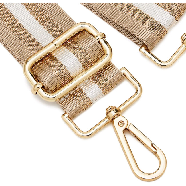 Зовнішня сумка-сумка ZOUIQSS із широким плечовим ремінцем, кавово-золотистий (4162)