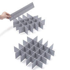 Роздільник для шухляд TecheiTulip з пластикової сітки, червоний (4097)