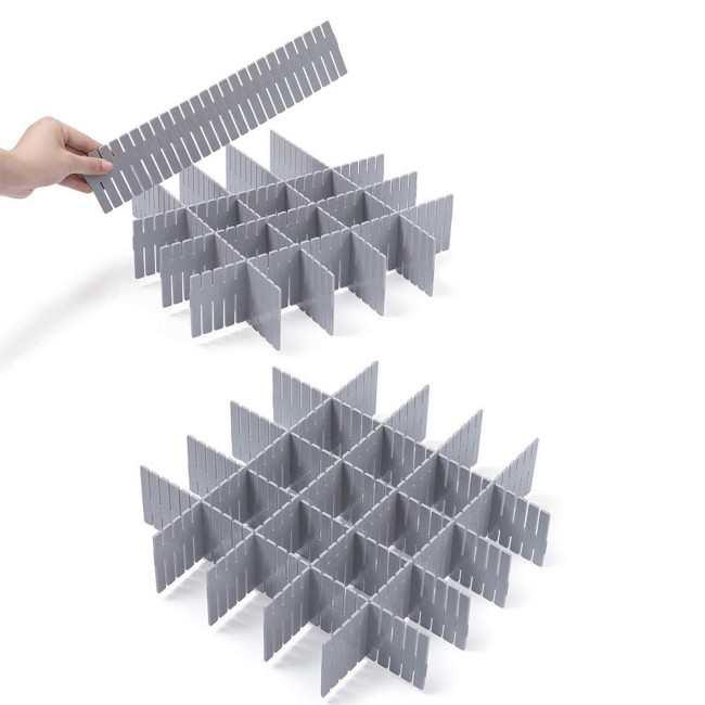 Роздільник для шухляд TecheiTulip з пластикової сітки, червоний (4097)