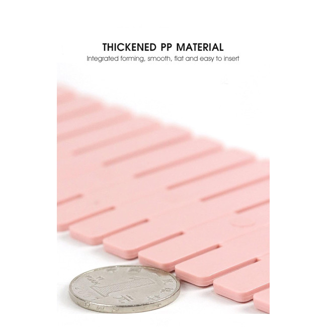 Роздільник для шухляд TecheiTulip з пластикової сітки, червоний (4097)