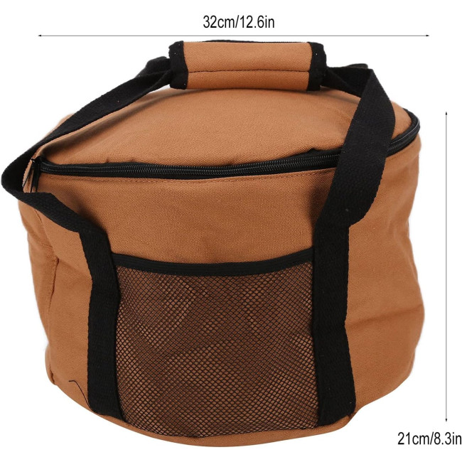 Сумка для пікніка з полотна Eujgoov, для кемпінгу (4113)