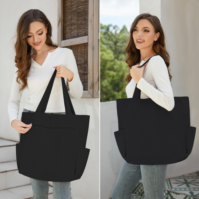 Сумка HOMESPON Cordury черная (2117)