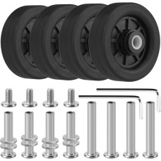 Універсальні безшумні колеса Vivikivi VK-C5 50 мм, для валізи (3049)