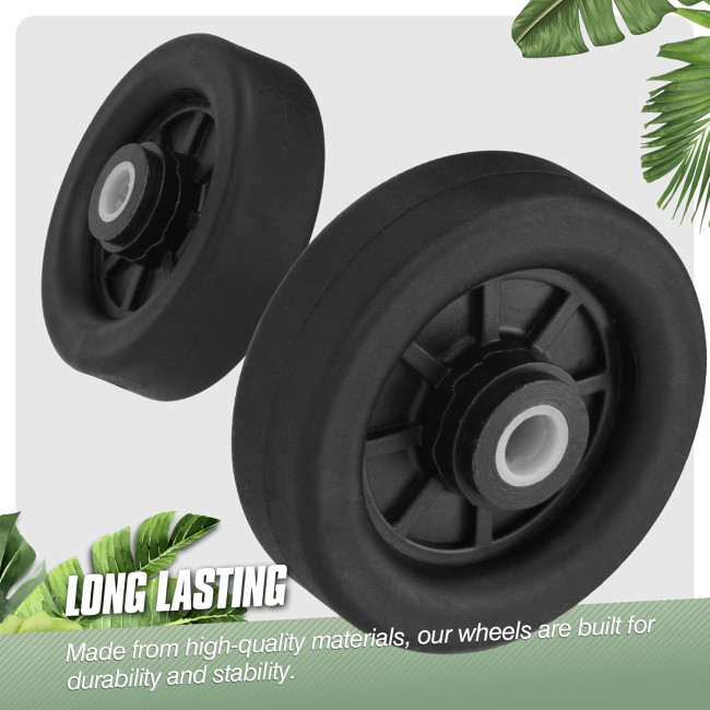 Універсальні безшумні колеса Vivikivi VK-C5 50 мм, для валізи (3049)