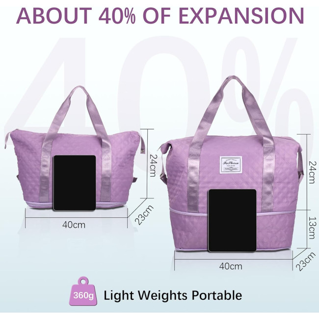 Жіноча спортивна сумка Starvortex XC-F003-Purple, фіолетова (4096)