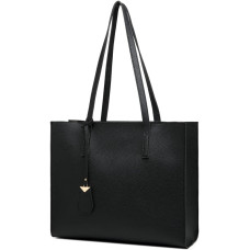 Жіноча сумка-тоут MORGLOVE DE-YFD071, чорна (3090)