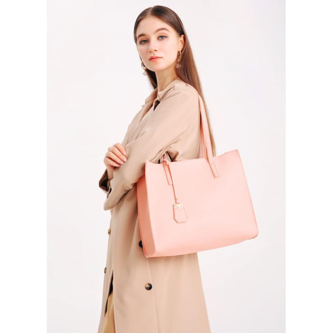 Жіноча сумка-тоут MORGLOVE DE-YFD071, рожева (3088)