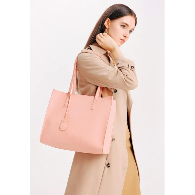 Жіноча сумка-тоут MORGLOVE DE-YFD071, рожева (3088)