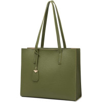 Жіноча сумка-тоут MORGLOVE, зелена (3089)