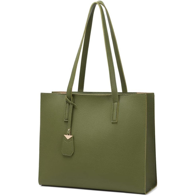 Жіноча сумка-тоут MORGLOVE, зелена (3089)