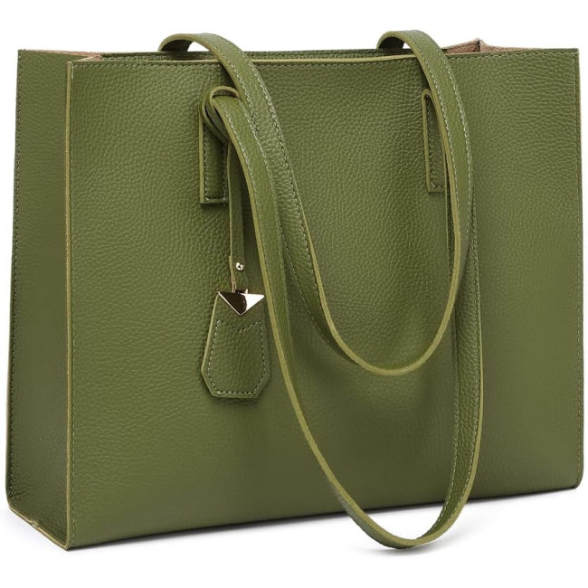 Жіноча сумка-тоут MORGLOVE, зелена (3089)