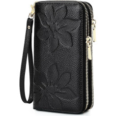 Жіночий гаманець MoraMok 666 зі справжньої шкіри (4173)