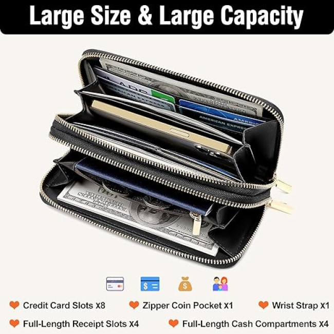 Жіночий гаманець MoraMok 666 зі справжньої шкіри (4173)