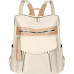 Жіночий рюкзак Leathario, бежевий (3119) № 
