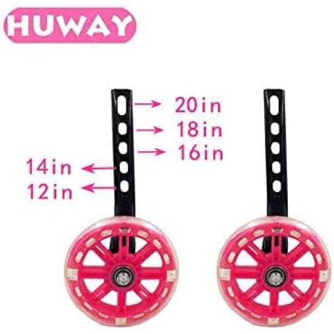 Комплект HUWAY для встановлення стабілізатора велосипеда з функцією Flash Mute, рожевий (0186)