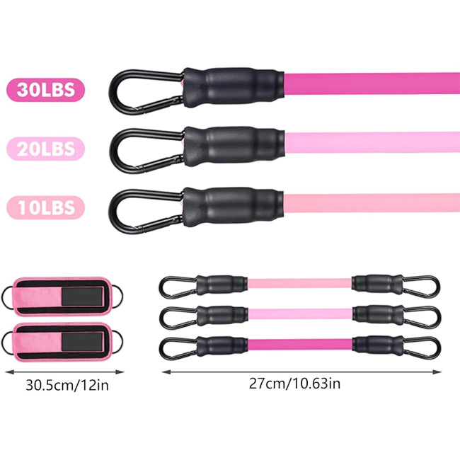 Обладнання для тренувань сідниць Fuhiueos з регульованим ремінцем на щиколотці (3022)