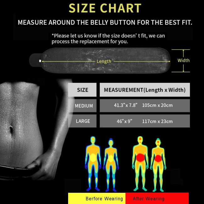 Пояс для талии CAMBIVO WT10, черный (3015)