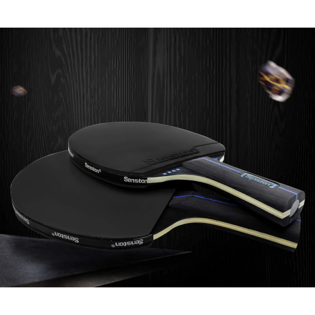 Професійна ракетка для пінг-понгу Senston YDX-Y13, 2 ракетки для настільного тенісу та 3 м'ячі (2081)