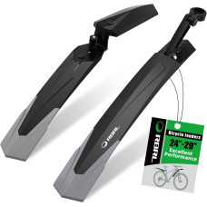 RBRL Комплект бризковиків RL-890 для велосипедних крил, 24-29 дюймів (5131)