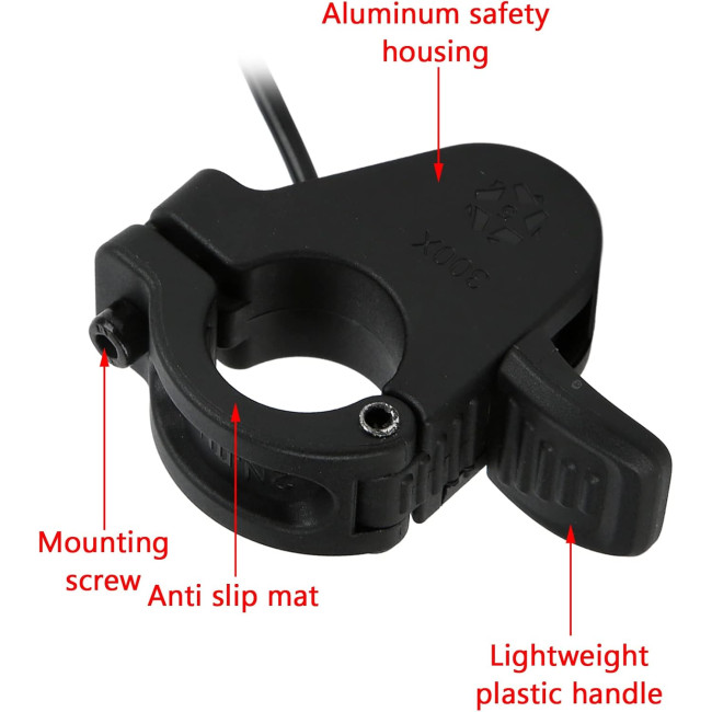 Seppenta електричний дросель з алюмінієвого сплаву, чорний (5010)