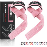 SKDK Стрічки для силових тренувань в тренажерному залі, рожевий (5088)