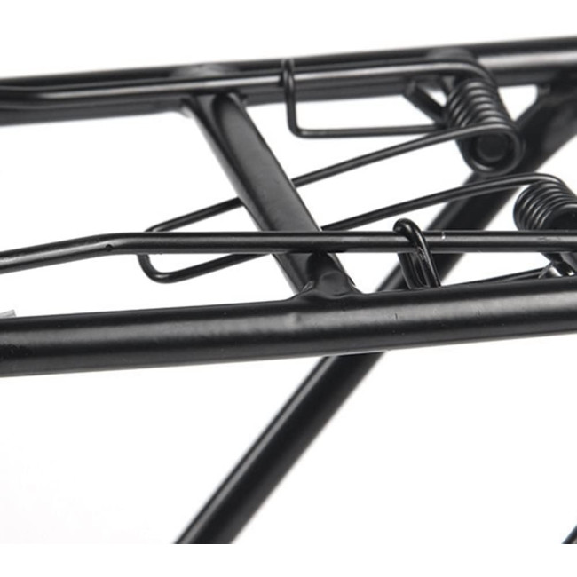 Складні задні багажники Lizusidtsy для велосипедів, чорний (3190)