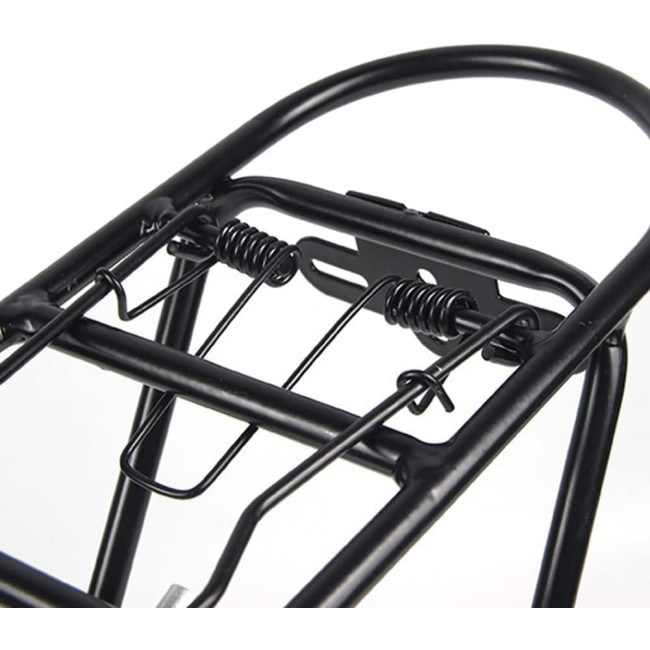 Складні задні багажники Lizusidtsy для велосипедів, чорний (3190)