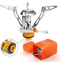 Сложная кемпинговая газовая плита ELEUTH с пьезоэлектрическим зажиганием (4101)