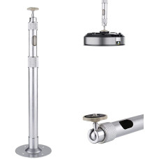  Алюмінієвий кронштейн Alexvyan для камери відеоспостереження, нучкий кронштейн для внутрішнього та зовнішнього використання, срібний (0077)