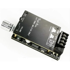 Аудіо підсилювач TPA3116 2.0, 2х50Вт, 5-27В, Bluetooth 5.0, AUX, ZK-502C (0165)