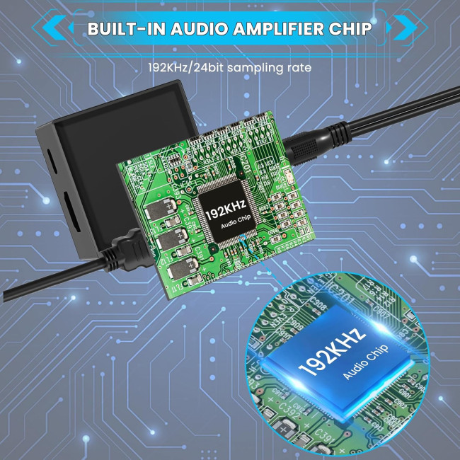 Аудіоадаптер AMANKA mo-92 HDMI ARC 192 кГц ARC (3177)