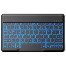 Бездротова Bluetooth-клавіатура EasyAcc ‎K02, сумісна з планшетами Windows/Android/iOS, чорна (3039)