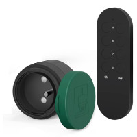 Бездротова розетка SURNICE для зовнішнього використання, IP44, радіус дії 40 м, 2300 Вт, зелена (2113)