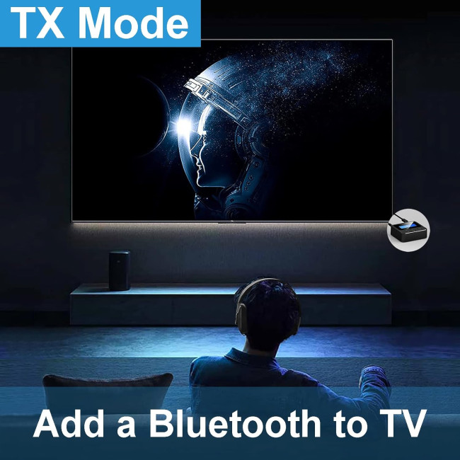 Bluetooth-передавач-приймач  WCCDYZDTG C39S з РК-екраном, TF-картою, підтримкою Plug-Play, підтримкою 3,5 мм AUX, RCA (0160)