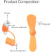 Cerioll міні-вентилятор для мобільного телефону, 5 штук, Type-C (5074) № 4