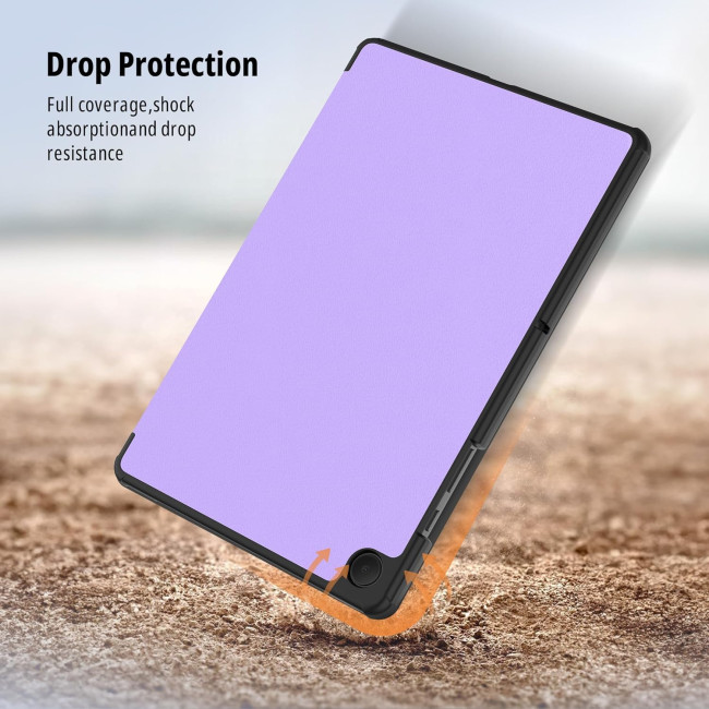 Чохол CACOE для планшета Samsung Galaxy A9+ Plus із захисною плівкою для екрана 11 дюймів, лавандово-фіолетовий (2179)