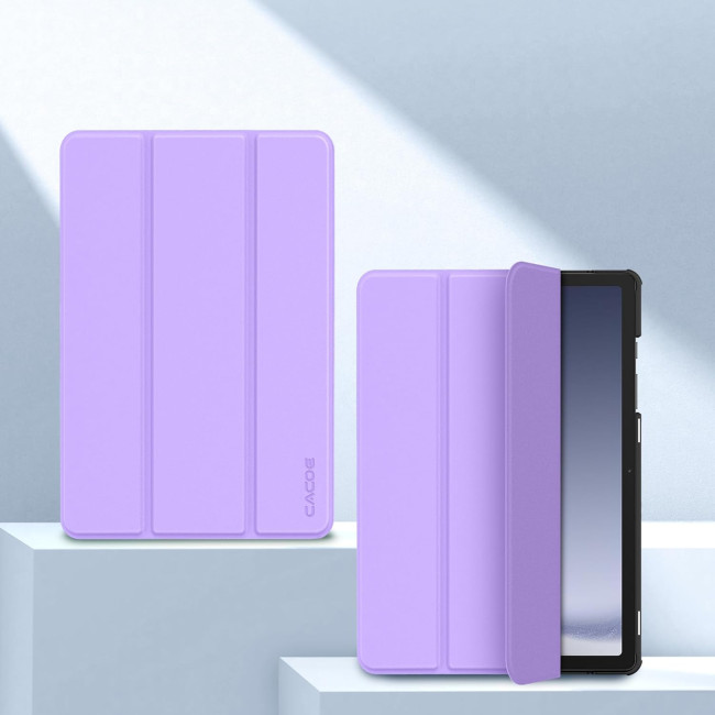 Чохол CACOE для планшета Samsung Galaxy A9+ Plus із захисною плівкою для екрана 11 дюймів, лавандово-фіолетовий (2179)
