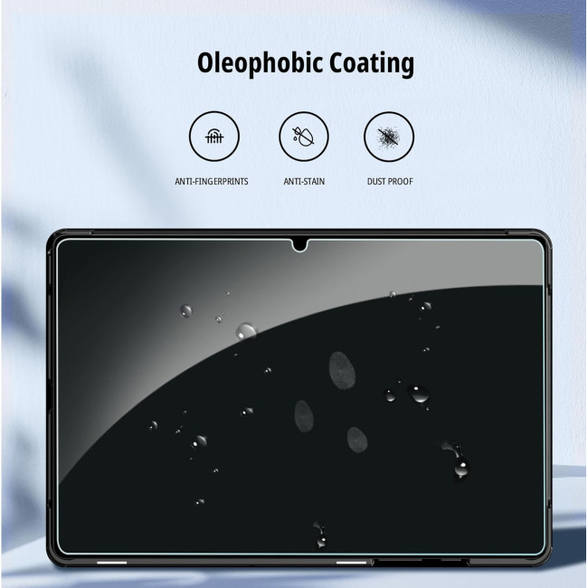 Чохол CACOE для планшета Samsung Galaxy A9+ Plus із захисною плівкою для екрана 11 дюймів, лавандово-фіолетовий (2179)