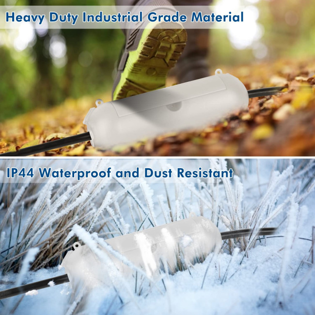 Чохол для подовжувача Restmo для зовнішнього використання, водонепроникний корпус IP44 2шт (3053)