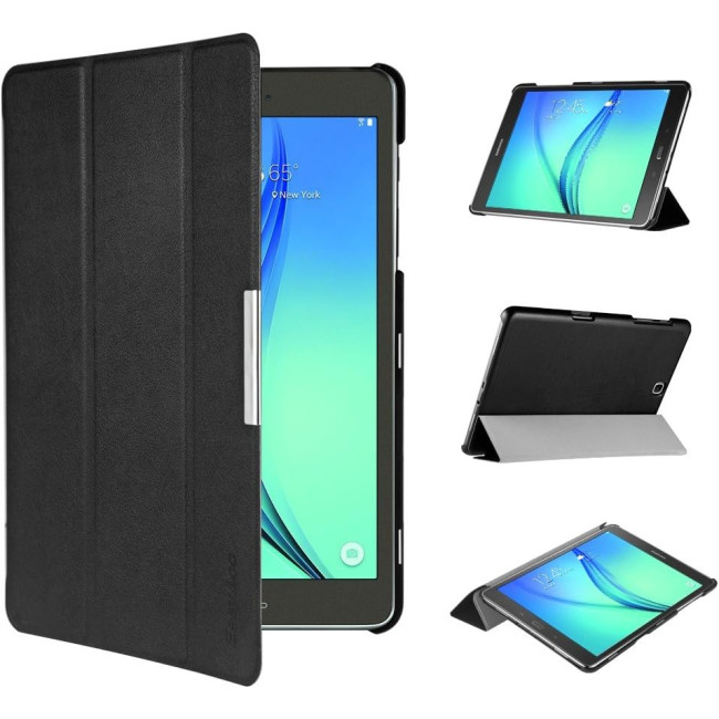 Чохол для Samsung Galaxy Tab A 9.7, EasyAcc Ultra Slim Cover Smart Cover з підставкою, автоматичним пробудженням від сну, чорний (2057)