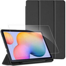 Чохол EasyAcc SXTS6L для Samsung Galaxy Tab S6 Lite 2024/2022/2020 10.4 дюймів, ультратонкий з підставкою, чорний (2036)