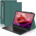 Чохол-клавіатура для Lenovo Tab P12 12.7", темно-зелений (2134) № 