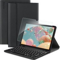 Чохол-клавіатура EasyAcc K02 для Samsung Galaxy Tab А9 Plus 2023 11 дюймів із захисним екраном, з тримачем для олівців, чорний (2033)