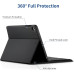 Чехол-клавиатура EasyAcc K02, совместимый с iPad 10.2 дюйма, черный (3038) № 3